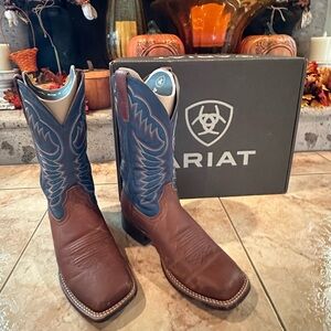 USED Arita Men’s Cowboy Boots Size 9.5 EE WIDE 🤠